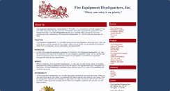 Desktop Screenshot of fireequip.com